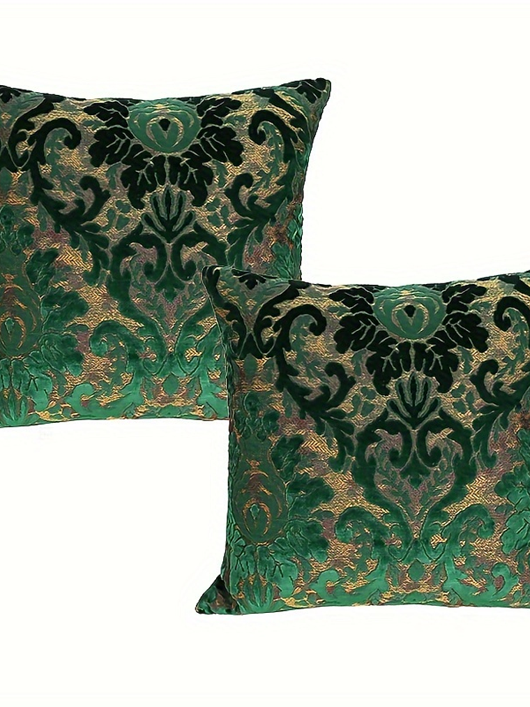 Royal Jacquard Vintage Style Velvet Pillows 1