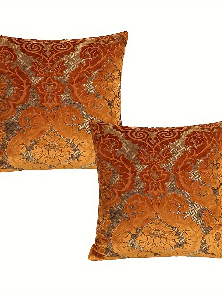 Royal Jacquard Vintage Style Velvet Pillows 3