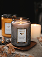 Scented Candles Large Wood Wicked Candles, Decorative Candles in Glass, Natural Soy Wax, 40 Hours Long Burning - vignette 2