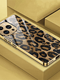 Vibrant Electroplated Tempered Glass Leopard-Pattern Phone Case for Apple for iphone 17, Air 16, Pro Max 15, 14 Plus, 13, 12, 11, Premium Shockproof Protection, Smartphone Case A, Handy Cover - vignette 1
