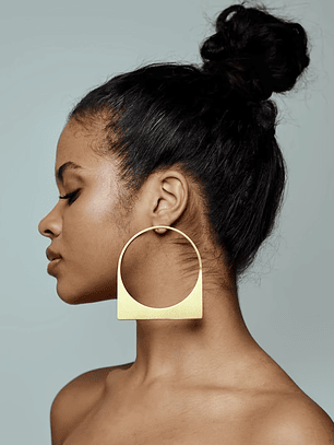 Bold Statement Minimalist Modern Earrings