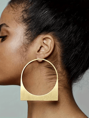 Bold Statement Minimalist Modern Earrings