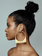 Bold Statement Minimalist Modern Earrings - vignette 3