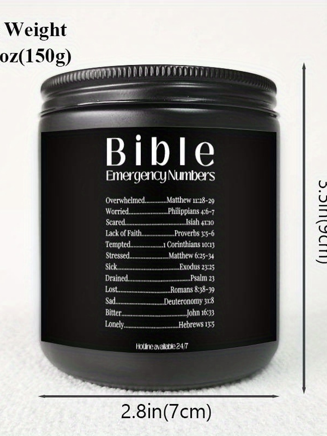 Capture your Heart Candles, Bible Verse Things, Christian Gifts for Men Women Him Her Godmother Godfather Friends Christian on Christmas Birthday Anniversary, Christian Home Decor Decoration, 8