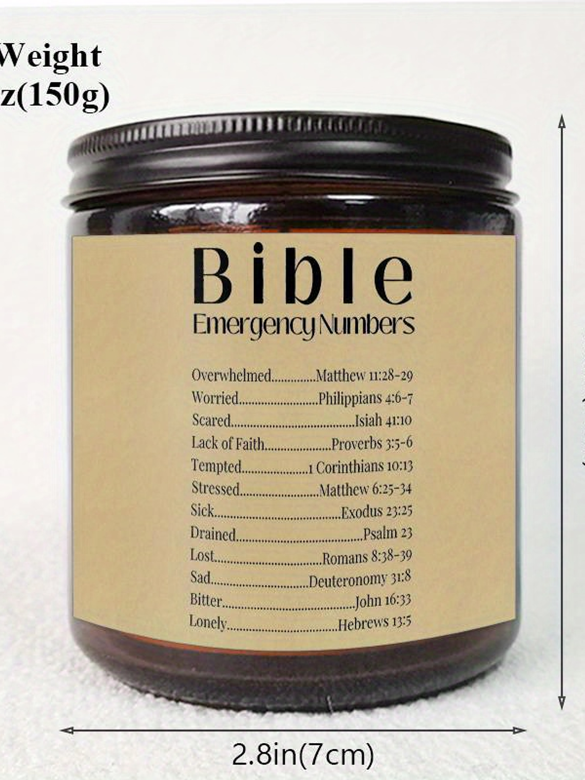 Capture your Heart Candles, Bible Verse Things, Christian Gifts for Men Women Him Her Godmother Godfather Friends Christian on Christmas Birthday Anniversary, Christian Home Decor Decoration, 10