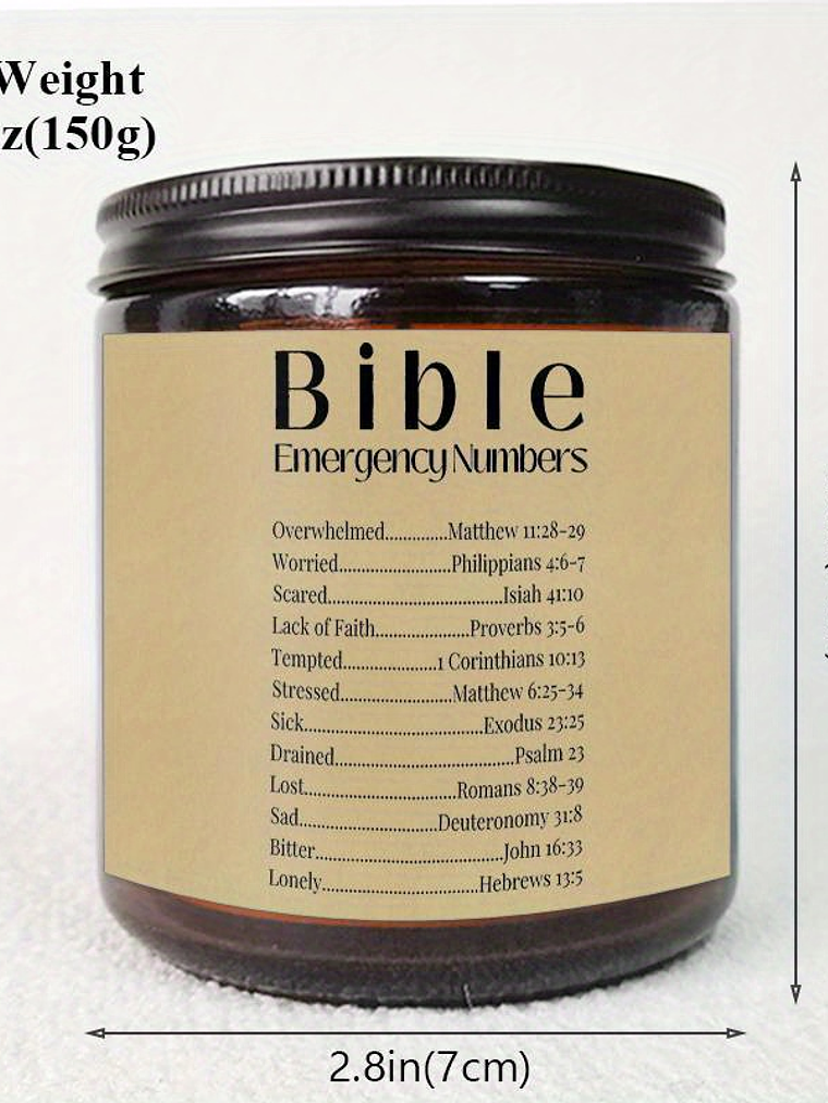 Capture your Heart Candles, Bible Verse Things, Christian Gifts for Men Women Him Her Godmother Godfather Friends Christian on Christmas Birthday Anniversary, Christian Home Decor Decoration, 10