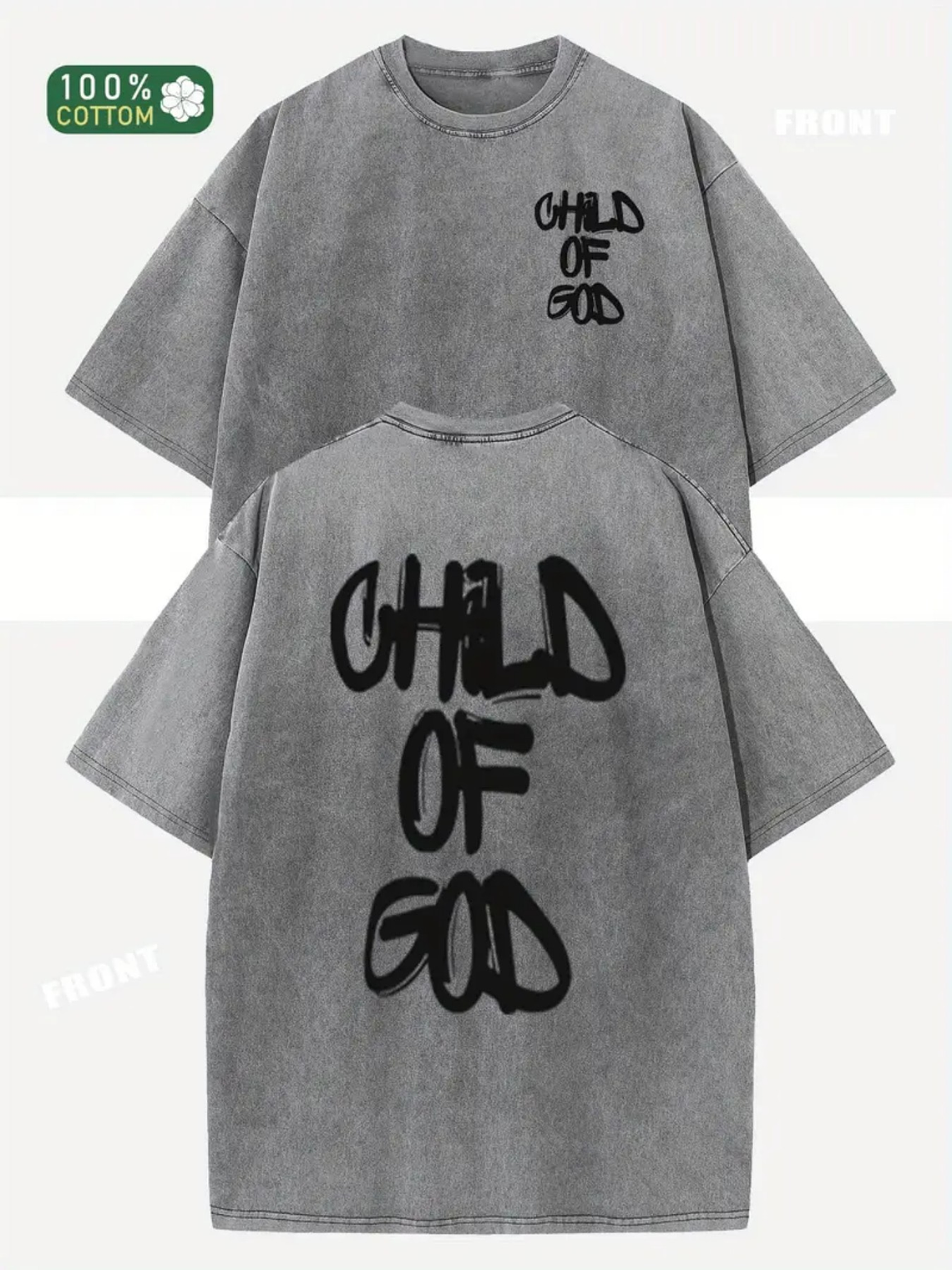 Child of God T-Shirt - Oversized Loose Fit  1