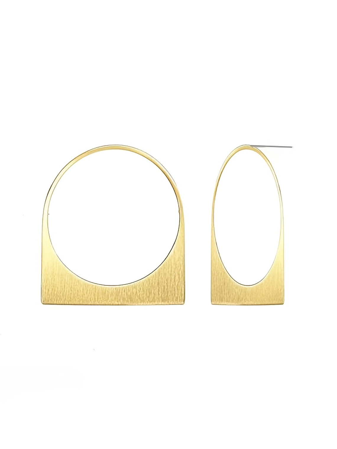 Bold Statement Minimalist Modern Earrings 4