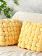 2pcs Knot Pillow Soft Throw Pillow Home Decoration Cushion Square Office Knotted Plush Throw Cushion For Living Room Bedroom Sofa Couch Living Room Decor, 12'' X 13'' - vignette 5