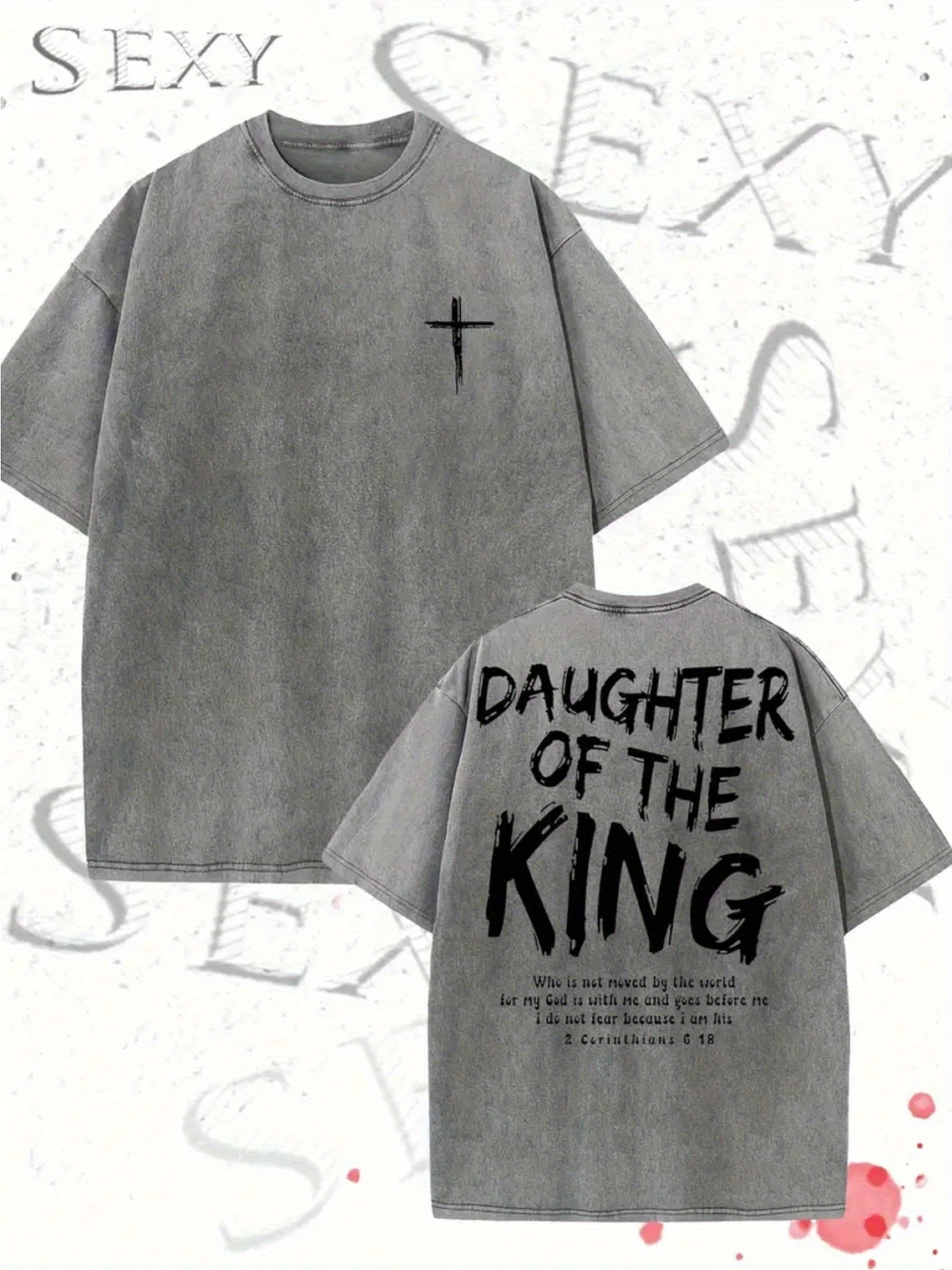 Daughter of the KING Cotton T-Shirt  2