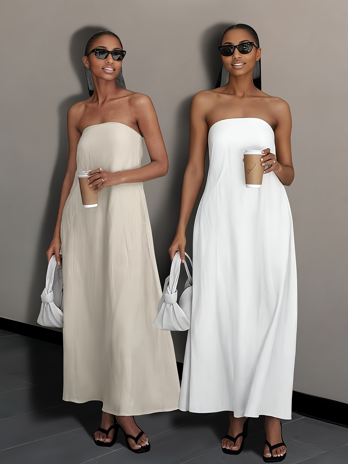 She Floats Linen Wrap Dress 4