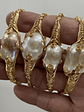  Queendom Open Cuff Bracelet Featuring Natural Freshwater Pearls - thumbnail 8