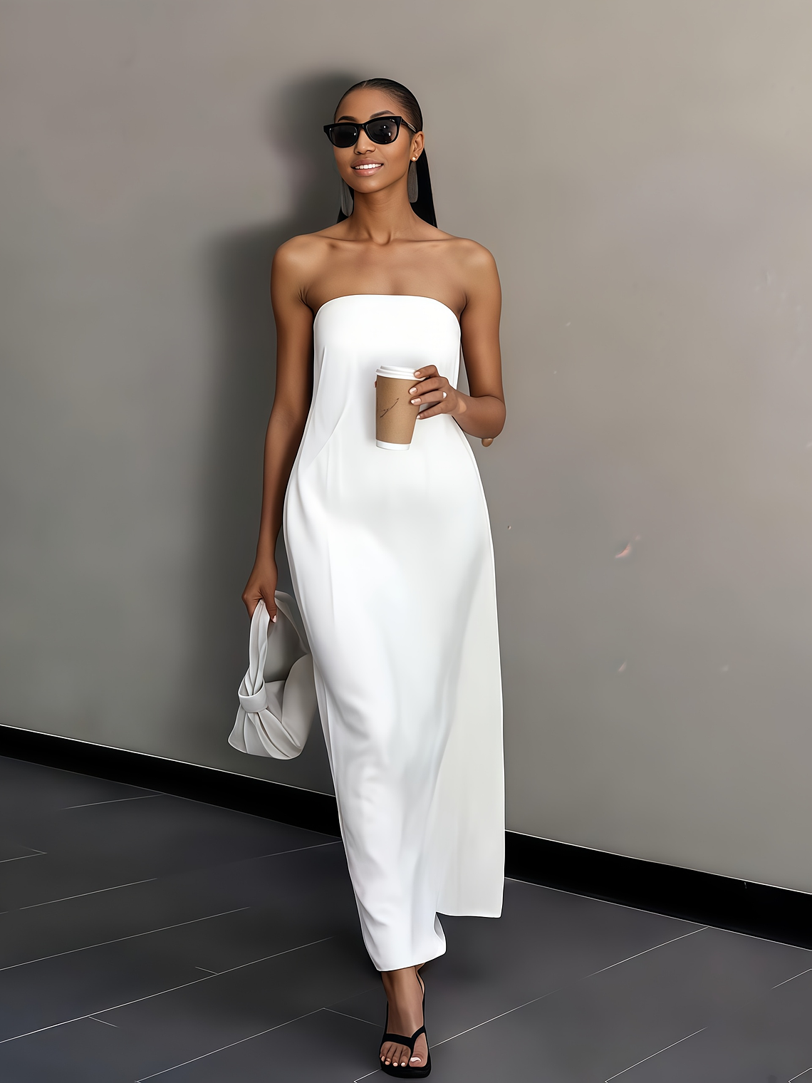 She Floats Linen Wrap Dress 10