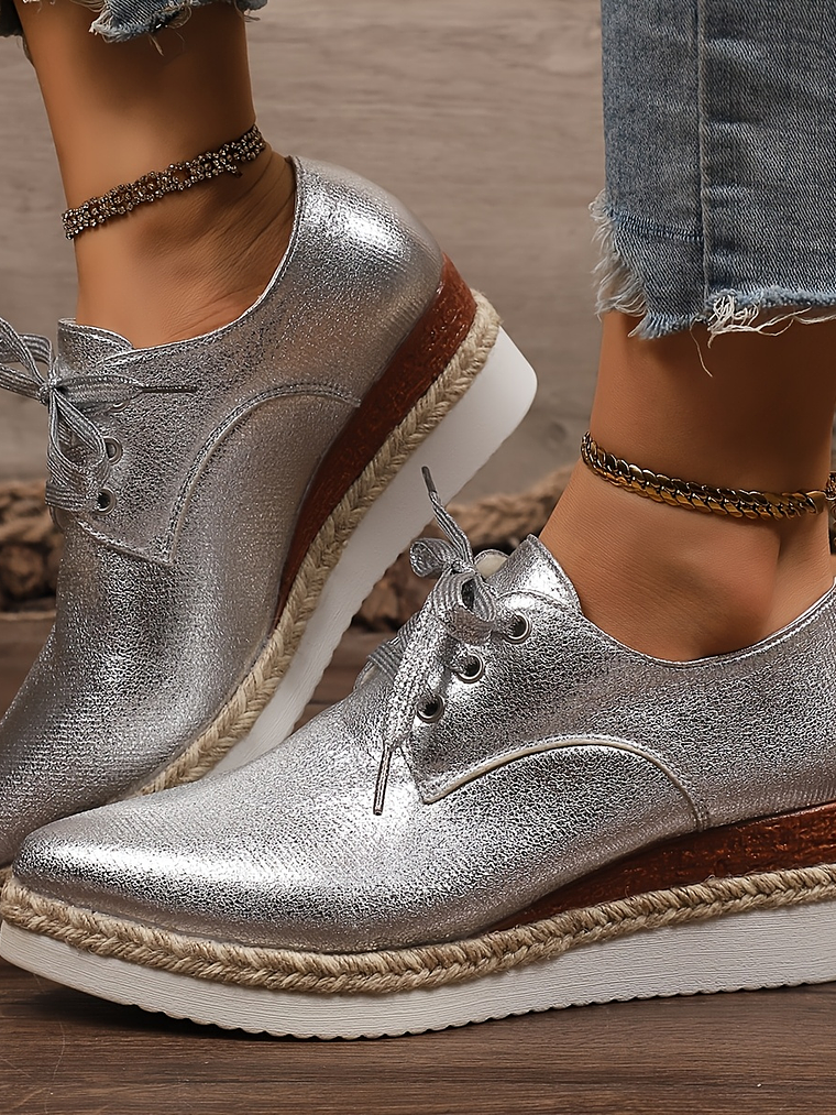 Lace Up Chunky Heel  4