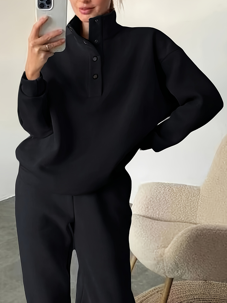 Autumn And Winter Women's Clothing, European And American Fashion Hoodie Sets 1