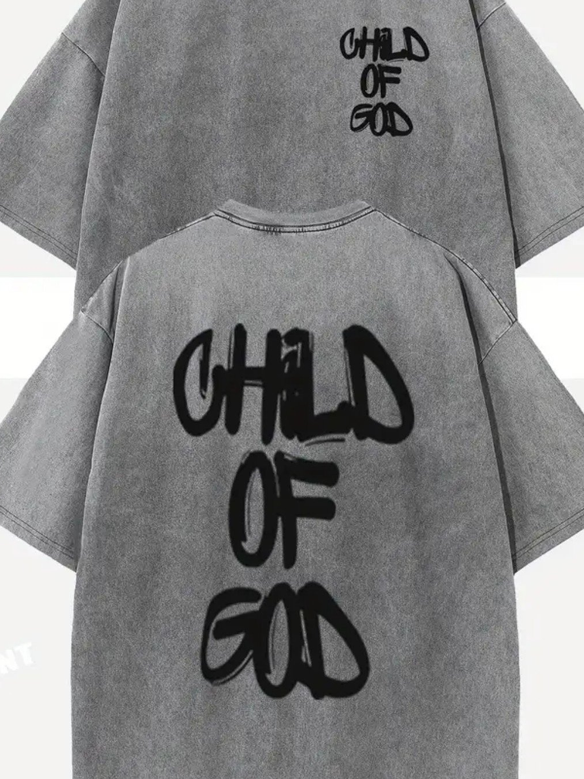 Child of God T-Shirt - Oversized Loose Fit  6