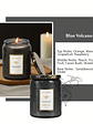 Scented Candles Large Wood Wicked Candles, Decorative Candles in Glass, Natural Soy Wax, 40 Hours Long Burning - vignette 13
