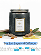 Scented Candles Large Wood Wicked Candles, Decorative Candles in Glass, Natural Soy Wax, 40 Hours Long Burning - vignette 15
