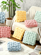 2pcs Knot Pillow Soft Throw Pillow Home Decoration Cushion Square Office Knotted Plush Throw Cushion For Living Room Bedroom Sofa Couch Living Room Decor, 12'' X 13'' - vignette 15