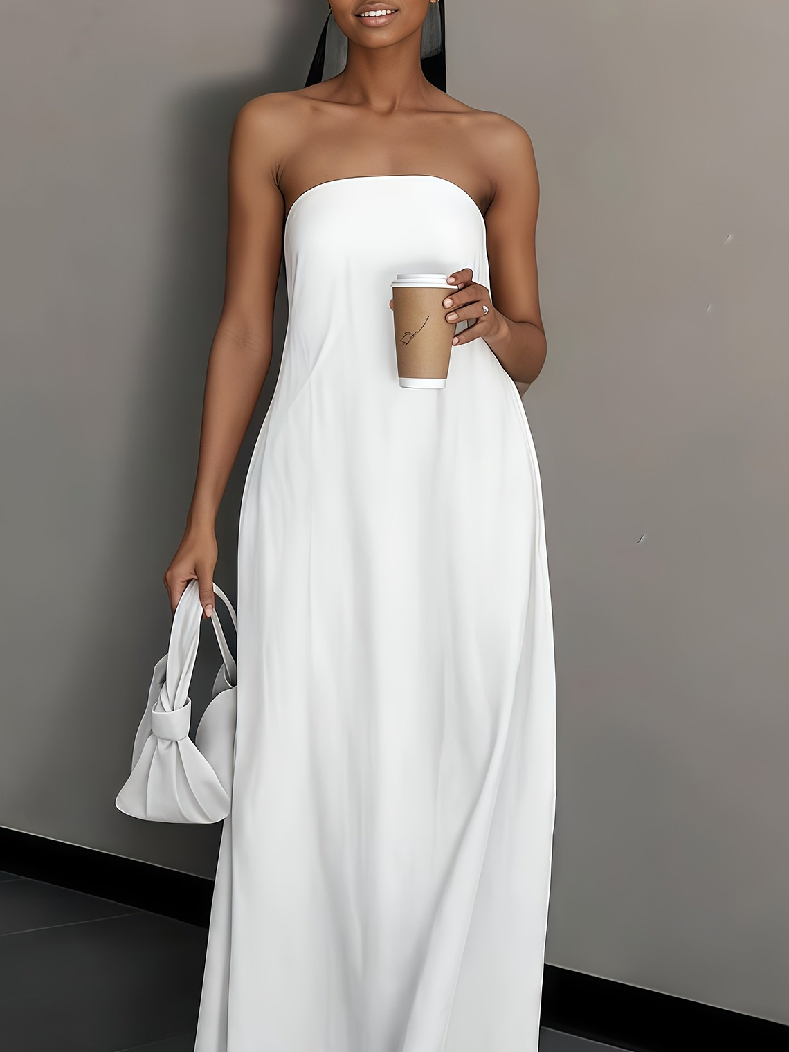 She Floats Linen Wrap Dress 14