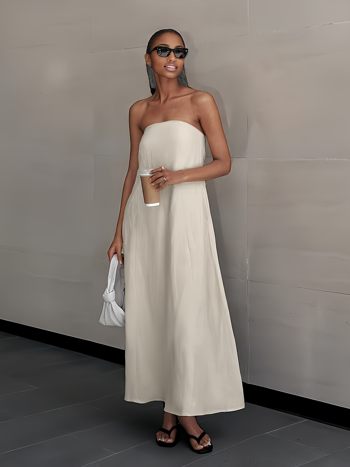 She Floats Linen Wrap Dress 15