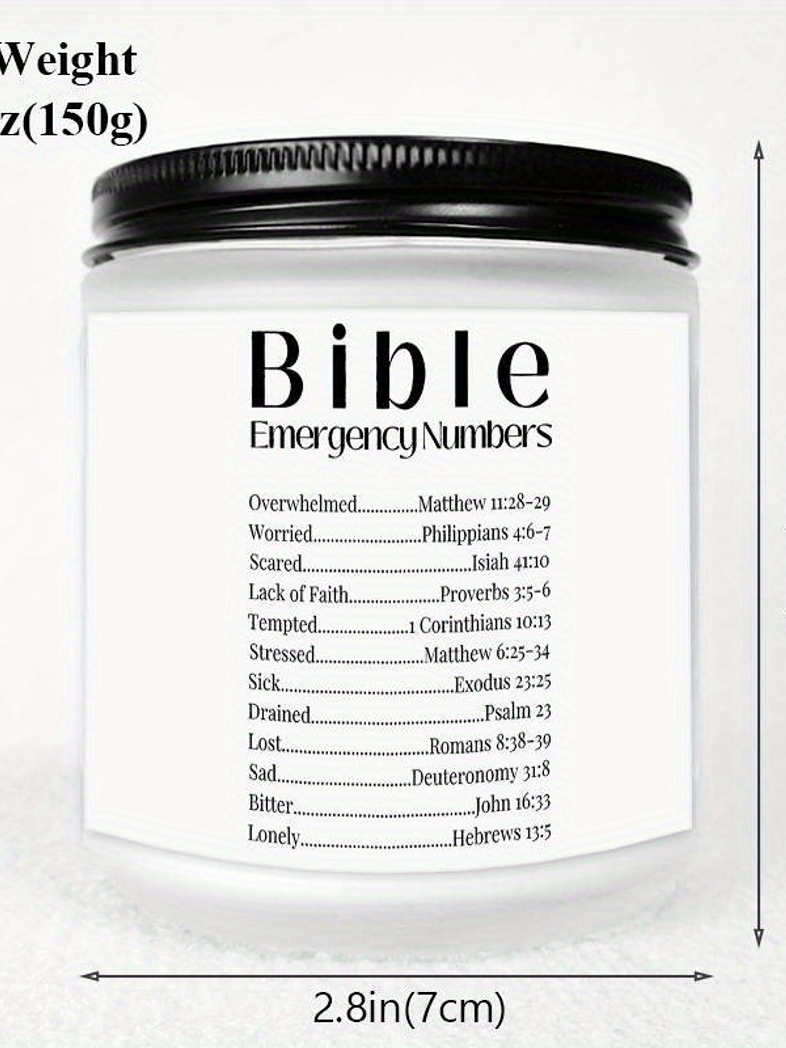 Capture your Heart Candles, Bible Verse Things, Christian Gifts for Men Women Him Her Godmother Godfather Friends Christian on Christmas Birthday Anniversary, Christian Home Decor Decoration, 13