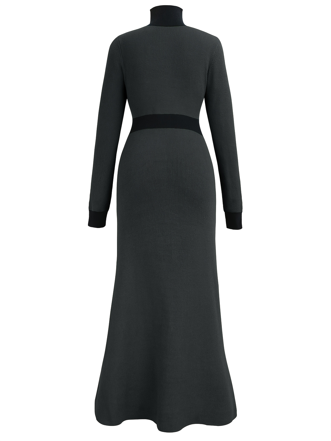 Elegant Color-Block Dress 8