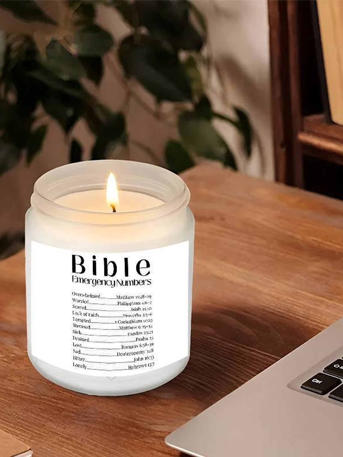 Capture your Heart Candles, Bible Verse Things, Christian Gifts for Men Women Him Her Godmother Godfather Friends Christian on Christmas Birthday Anniversary, Christian Home Decor Decoration, 2