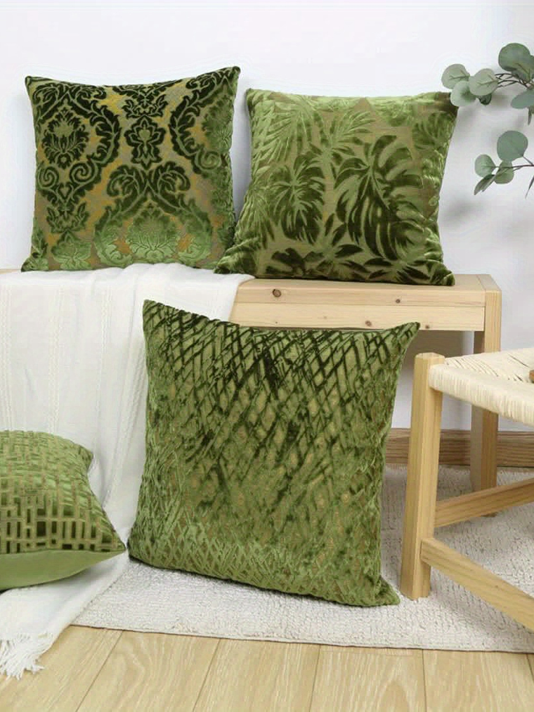Royal Jacquard Vintage Style Velvet Pillows 14