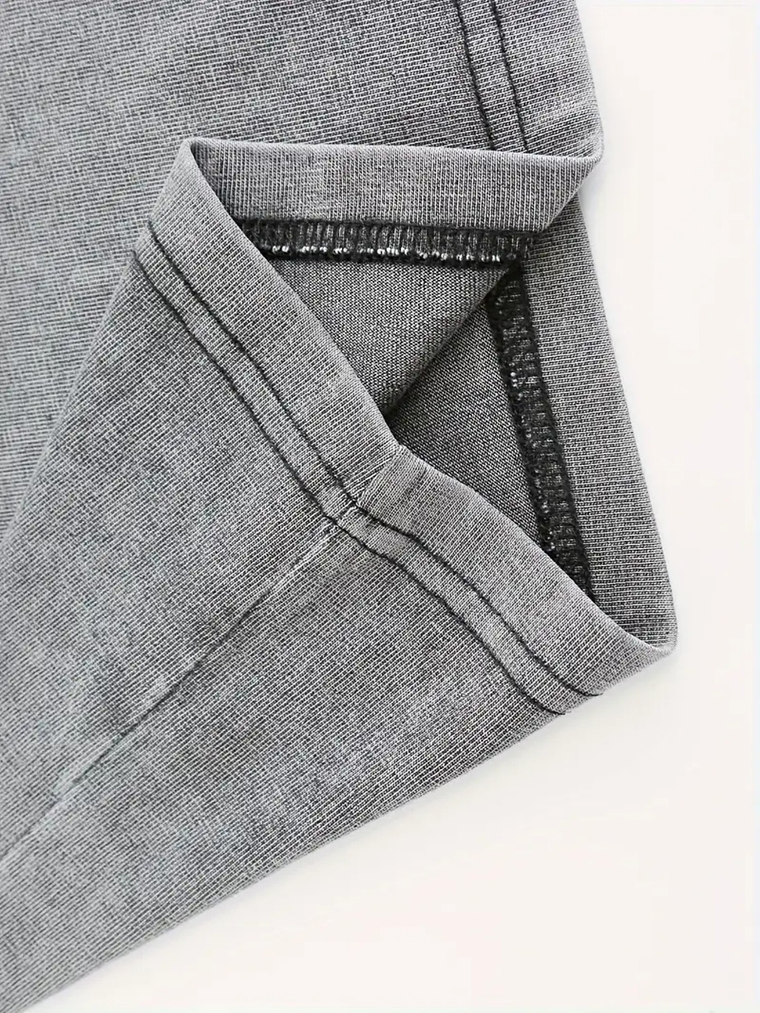 Created Vintage Washed Cotton Heavyweight T-Shirt  4