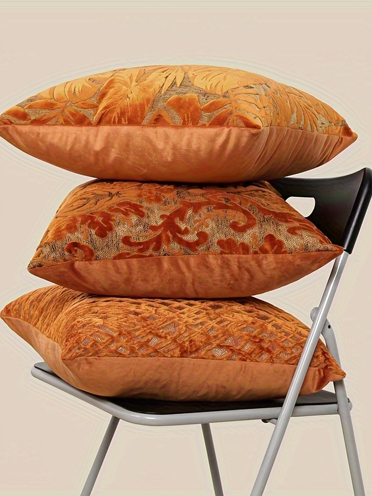 Royal Jacquard Vintage Style Velvet Pillows 15
