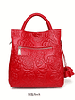 Blossom Embossed Genuine Leather Handbag  - thumbnail 16