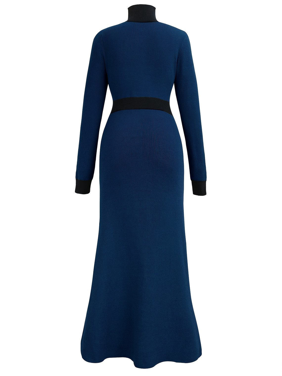 Elegant Color-Block Dress 10