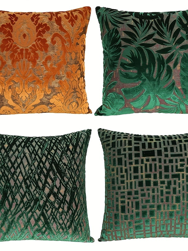 Royal Jacquard Vintage Style Velvet Pillows 20
