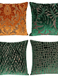 Royal Jacquard Vintage Style Velvet Pillows - thumbnail 20
