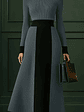 Elegant Color-Block Dress - thumbnail 13
