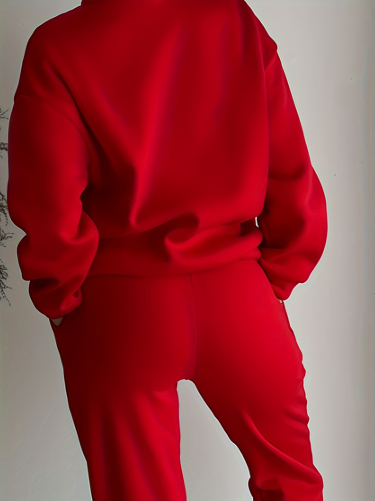 Autumn And Winter Women's Clothing, European And American Fashion Hoodie Sets 9