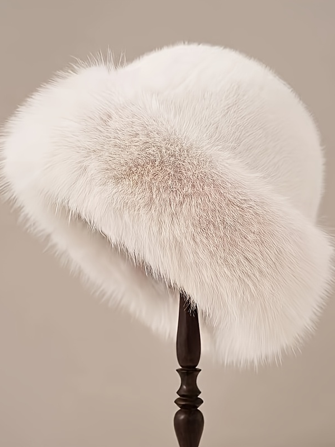 Elegant Women'S Faux Winter Hat - a Cozy And Warm Thick Mongolian Hat with Ear Protection, Featuring a Stylish And Simple Design, Elastic Fit, Perfect for Outdoor Activities in Cold Weather, a Great H 5