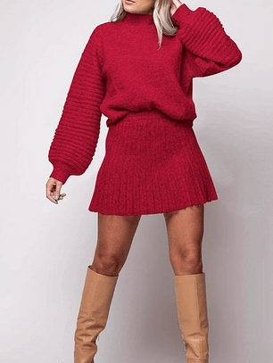 Night Out Elegant  Mini Skirt Set