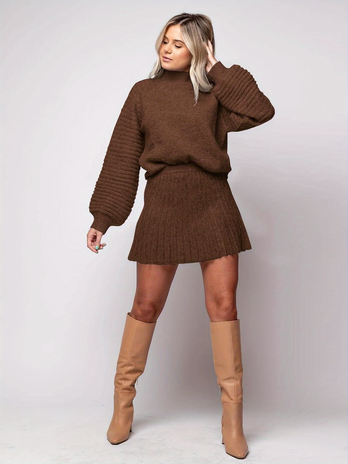 Night Out Elegant  Mini Skirt Set 6