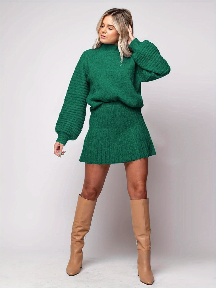 Night Out Elegant  Mini Skirt Set 7