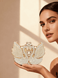 Dazzling Luxury Rhinestone Swan Clutch  - thumbnail 11