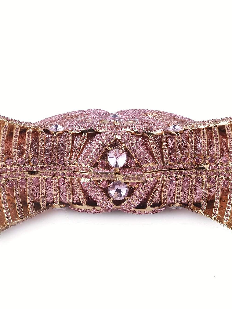 Dazzling Luxury Rhinestone Swan Clutch  7