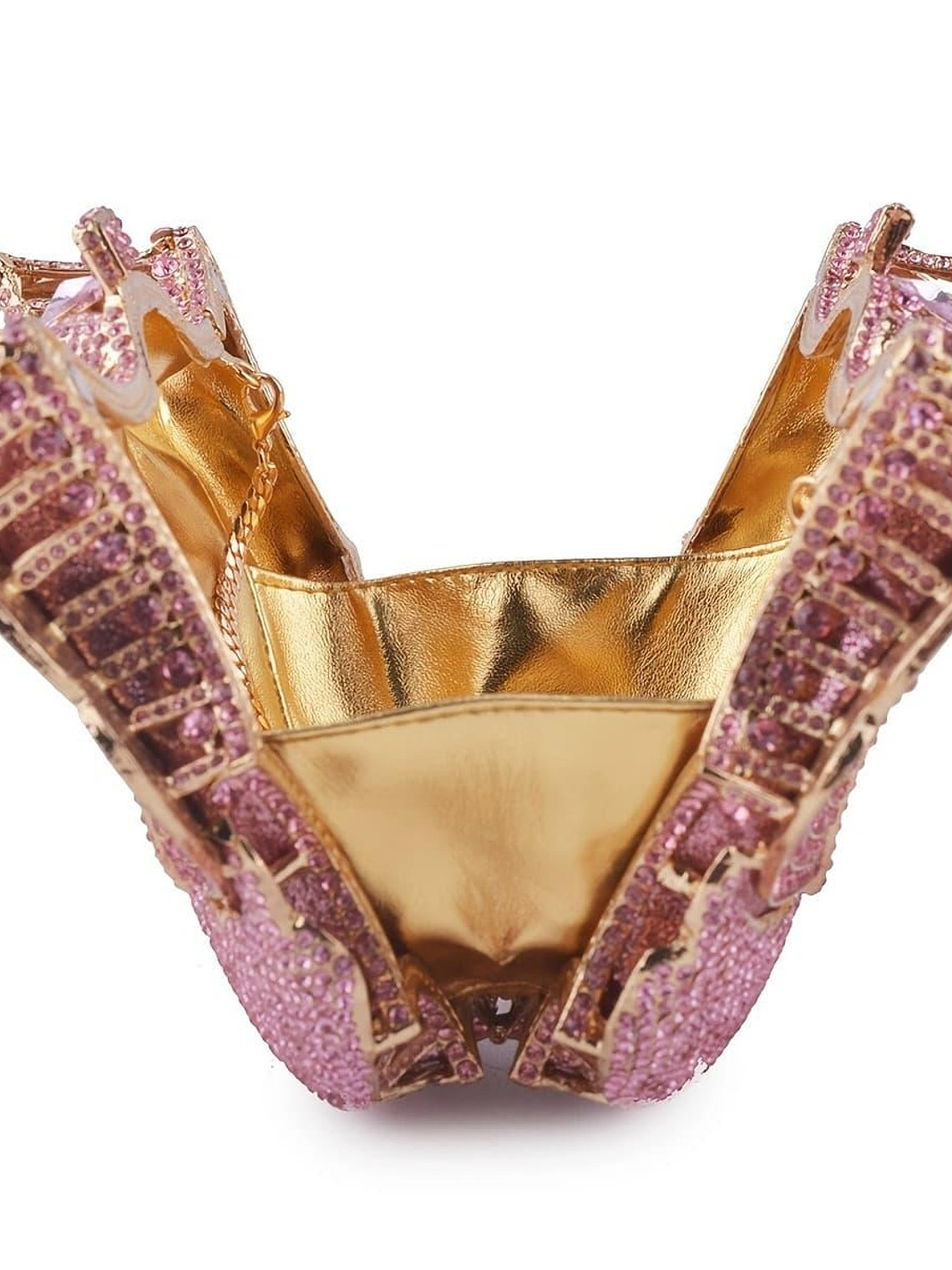 Dazzling Luxury Rhinestone Swan Clutch  8