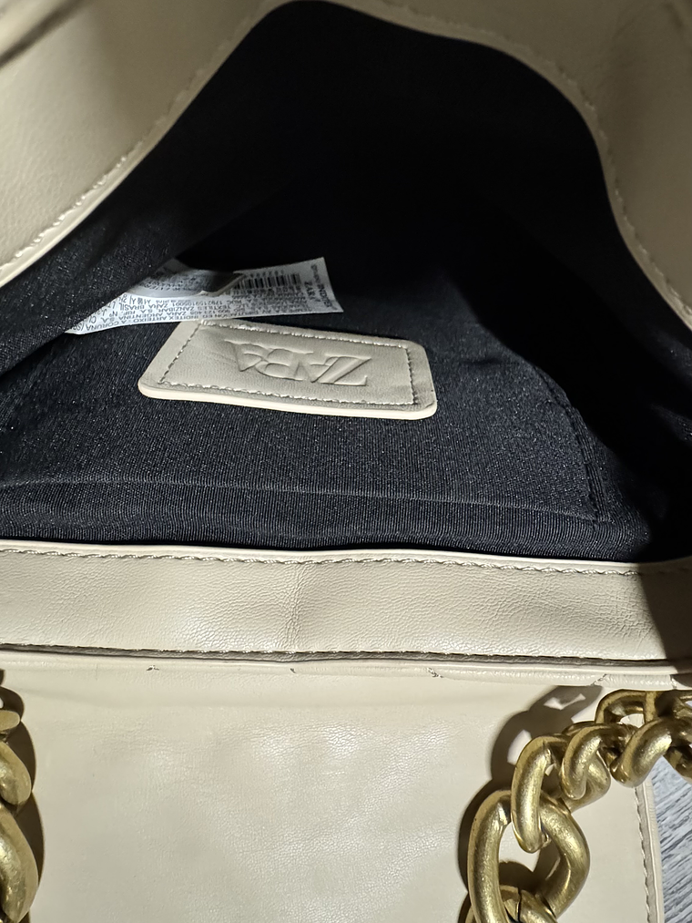 Zara Quilted Bag with Chain Accent 7