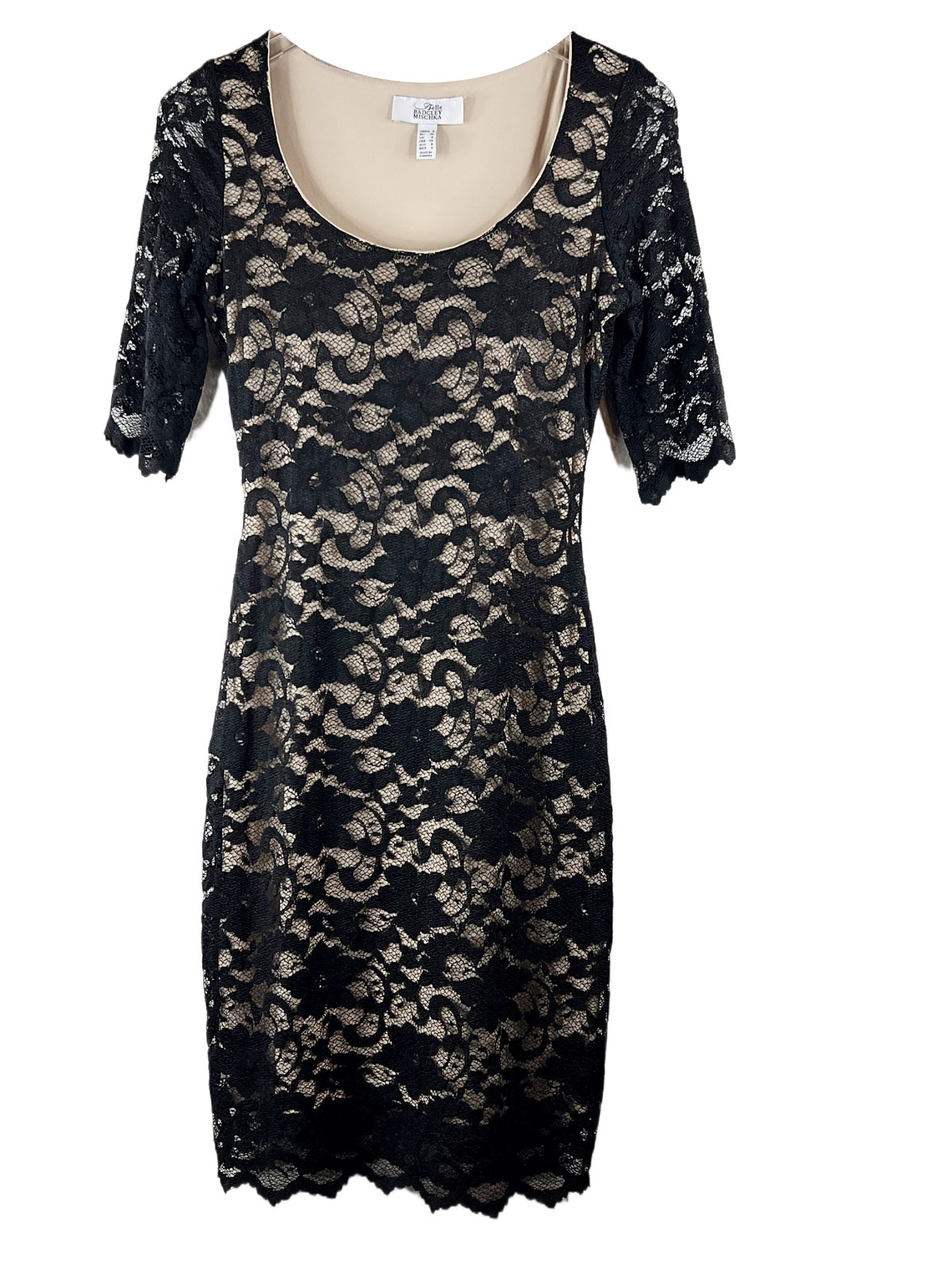 Badgley Mischka Lace Dress Sz 6 3