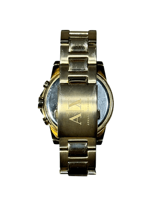 Armani Exchange AX2095 Men’s Chronograph Gold-Tone Stainless Steel Watch
