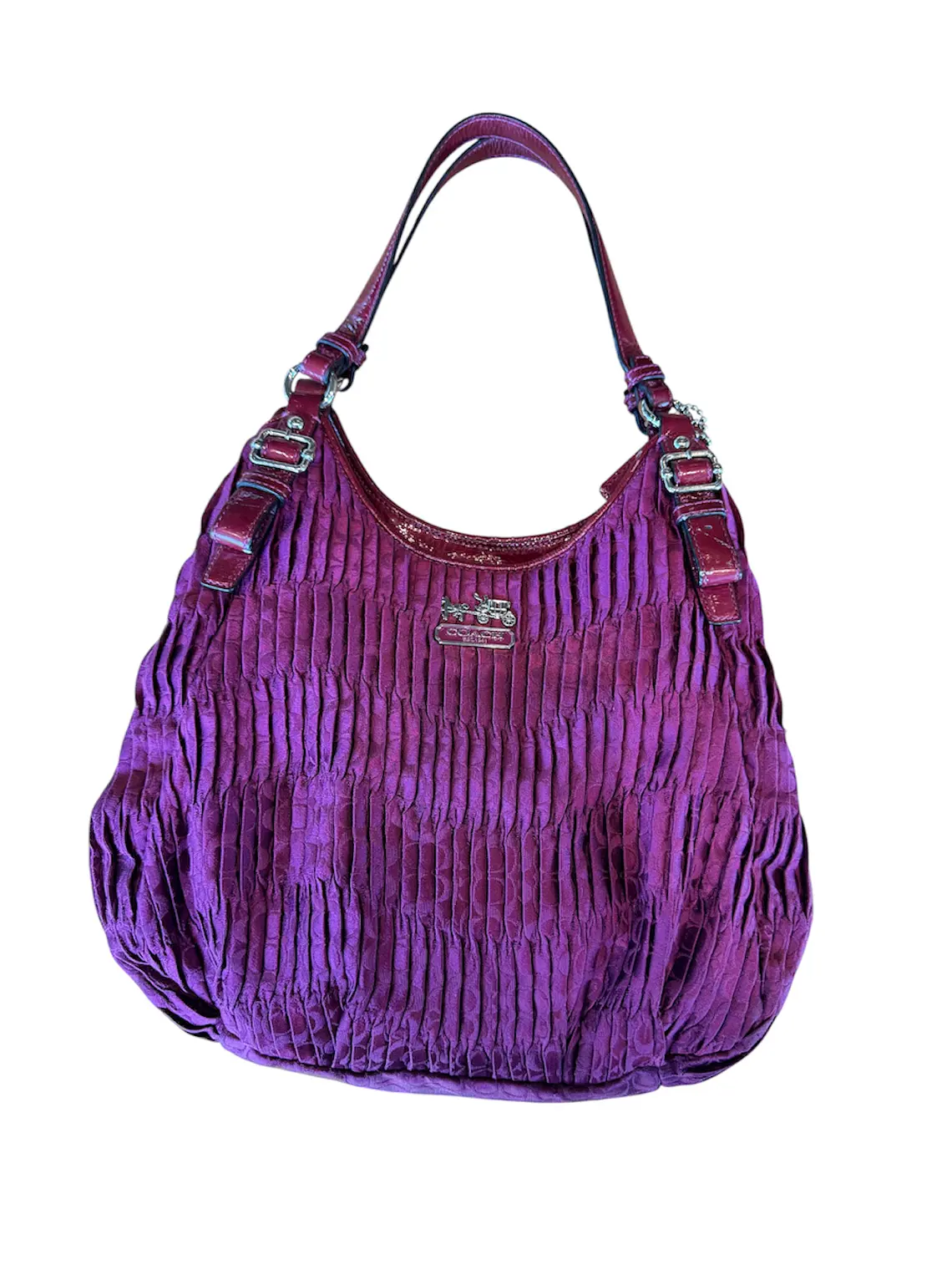 Coach Madison Gathered Maggie Shoulder Bag 1