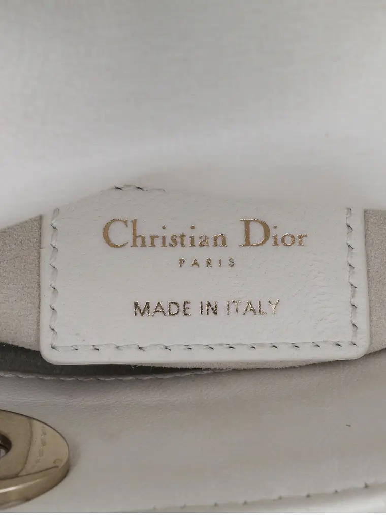 Lady Dior Micro Lambskin Cannage Satchel 7