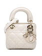 Lady Dior Micro Lambskin Cannage Satchel - vignette 1
